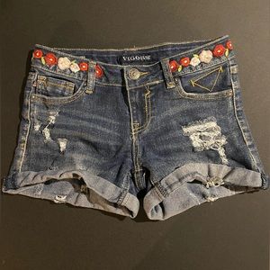 Kids jean shorts